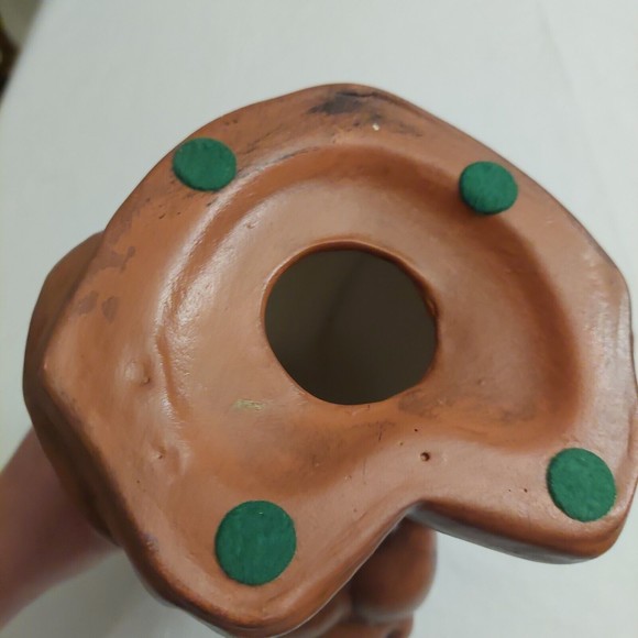 Vintage Brown Crying Basset Hound Mid Century Modern Ceramic Figurine MCM Decor - Picture 8 of 12